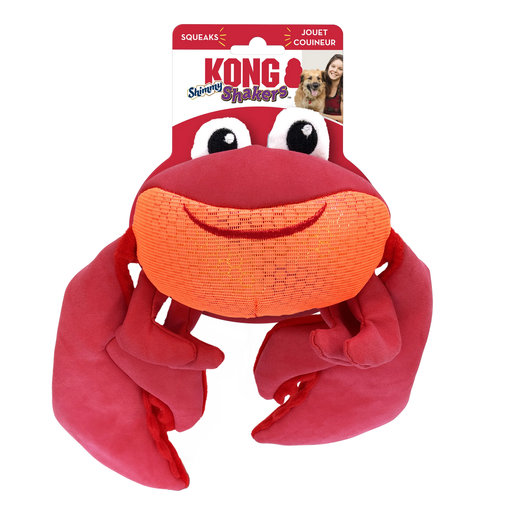 Kong Shakers Shimmy Crab Kong