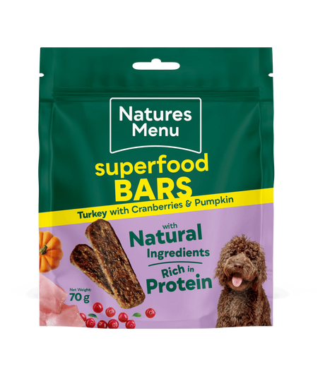 Natures Menu Turkey Superfood Bars Natures Menu