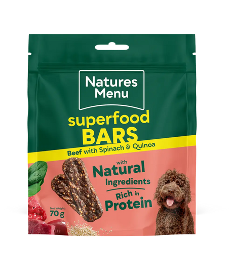 Natures Menu Beef Superfood Bars Natures Menu