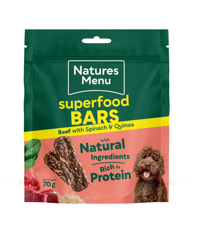 Natures Menu Beef Superfood Bars Natures Menu