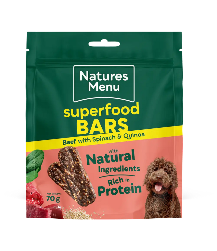 Natures Menu Beef Superfood Bars Natures Menu
