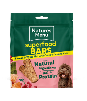 Natures Menu Salmon & White Fish Superfood Bars Natures Menu