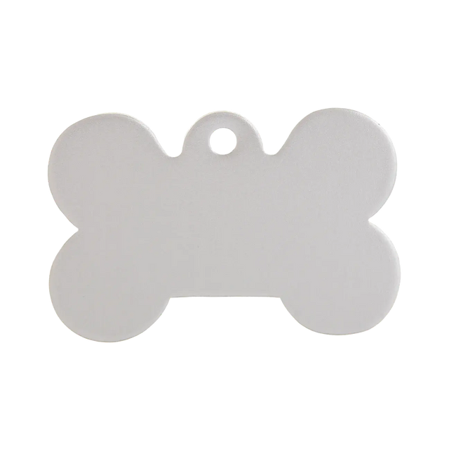 Aluminium Bone Pet Tag - Birdham Animal Feeds