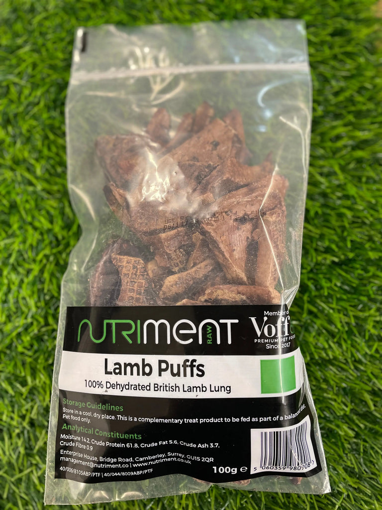 Nutriment Lamb Puffs - Birdham Animal Feeds