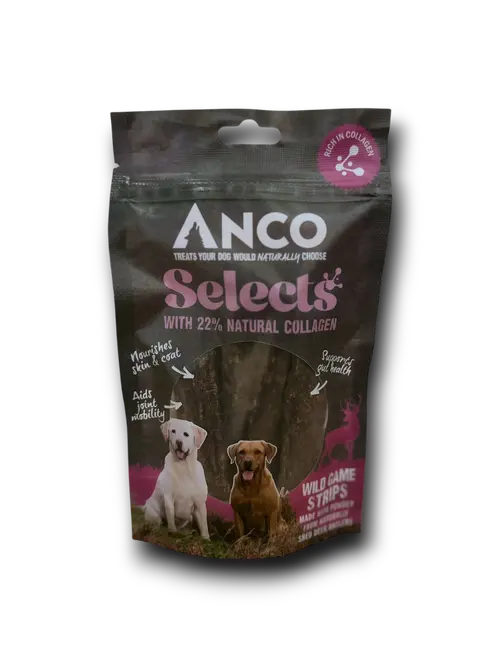 Anco Selects Wild Game Strips 85g Anco