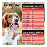 Frontline Wormer Tablets For Dogs - Birdham Animal Feeds