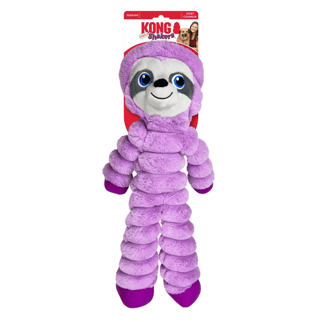 Kong Crumples Shakers Sloth XL - Birdham Animal Feeds