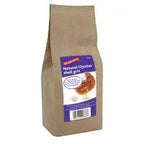 Natural Oyster Shell Grit 1kg - Birdham Animal Feeds