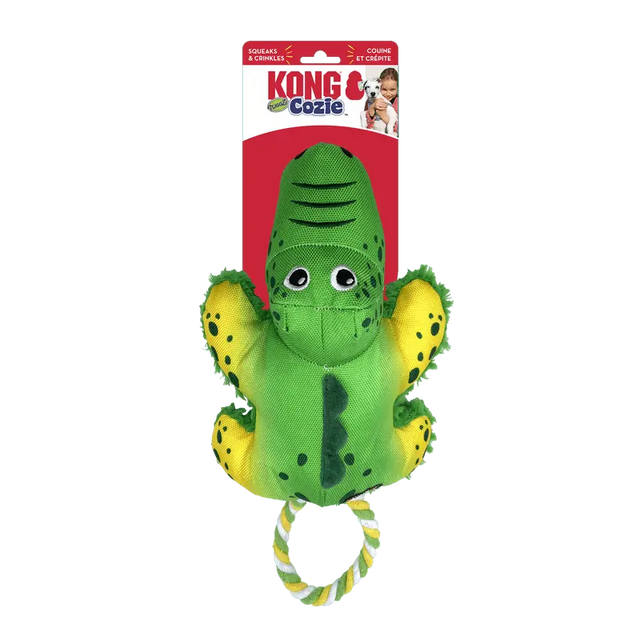 Kong Tuggz Cozie Alligator Md/Lg - Birdham Animal Feeds