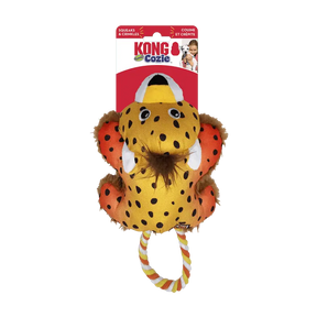 Kong Tuggz Cozie Cheetah Sm/Md - Birdham Animal Feeds