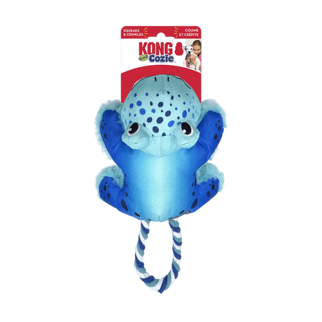 Kong Tuggz Cozie Frog Sm/Md - Birdham Animal Feeds