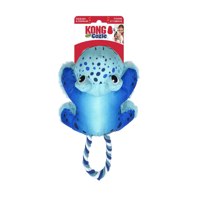 Kong Tuggz Cozie Frog Sm/Md - Birdham Animal Feeds