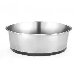 Stainless Steel Bowl 23cm - Birdham Animal Feeds