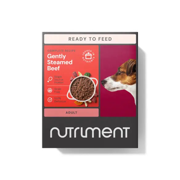 Nutriment Gently Steamed Beef Birdham Animal Feeds