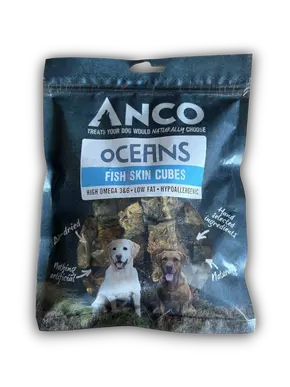 Anco Oceans Fish Skin Cubes Birdham Animal Feeds