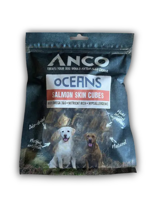 Anco Oceans Salmon Skin Cubes Birdham Animal Feeds