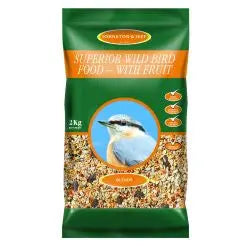 Johnston Superior Wild Bird with Fruit 2kg Birdham Animal Feeds