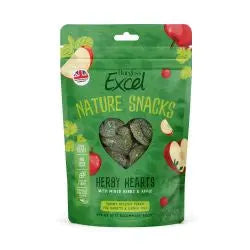 Excel Nature Snacks Herby Hearts Birdham Animal Feeds