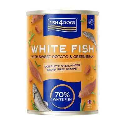 Fish4Dogs White Fish With Sweet Potato And Green Bean Fish4Dogs