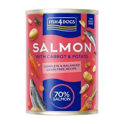 Fish4Dogs Salmon With Carrot And Potato Fish4Dogs