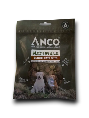 Anco Naturals Ostrich Liver Braids Birdham Animal Feeds