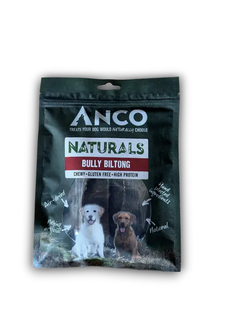 Anco Naturals Bully Biltong Tubes 100g Anco