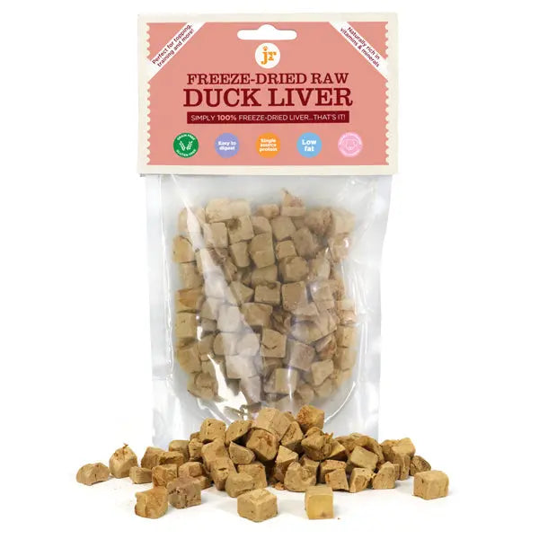 Jr Freeze-Dried Raw Duck Liver JR Pet Products