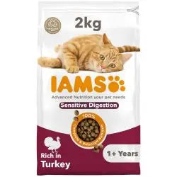 IAMS Adult Cat Sensitive Digestion Turkey Birdham Animal Feeds