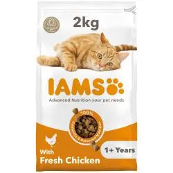 IAMS Adult Dry Cat Food Chicken 2kg Iams