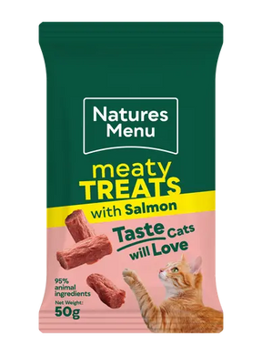 Natures Menu Cat Meaty Treats With Salmon Natures Menu