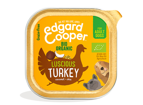 Edgard And Cooper Organic Turkey 100g Birdham Animal Feeds