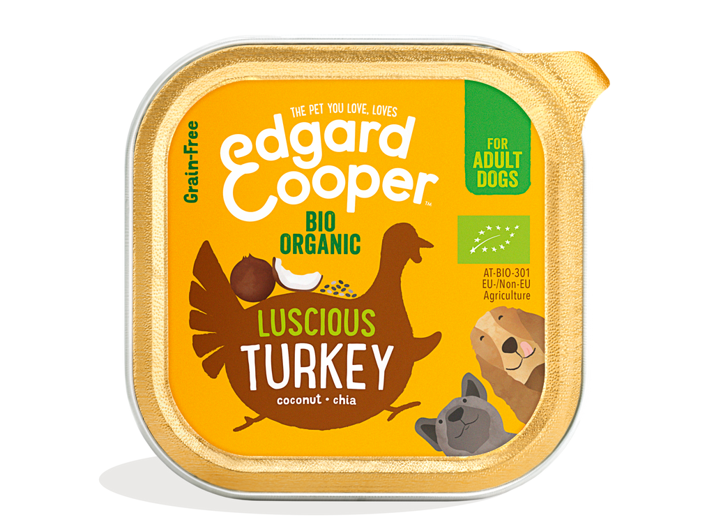 Edgard And Cooper Organic Turkey 100g Birdham Animal Feeds