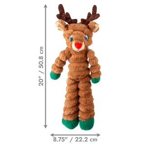 Kong Crumples Shakers Reindeer XL Kong