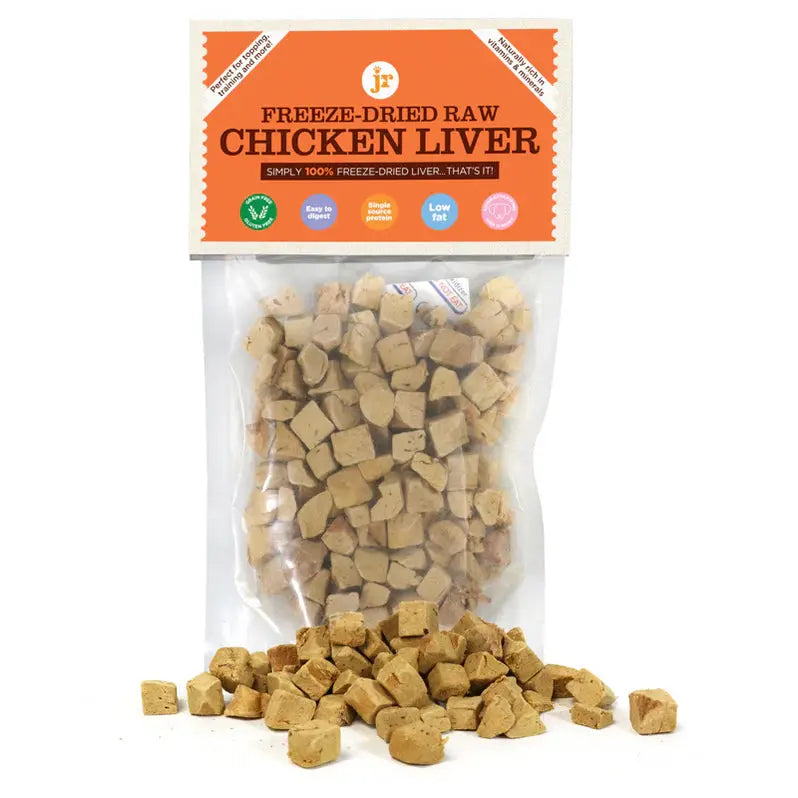 Jr Freeze-Dried Raw Chicken Liver JR Pet Products