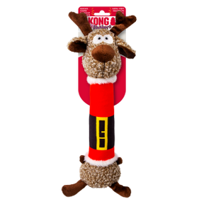 Kong Holiday Shakers Luvs Reindeer Kong