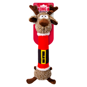 Kong Holiday Shakers Luvs Reindeer Kong