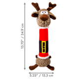 Kong Holiday Shakers Luvs Reindeer Kong