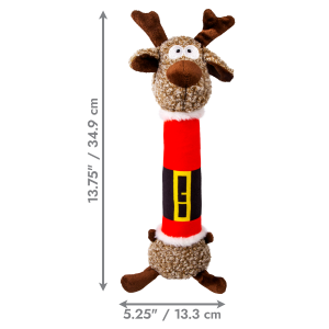 Kong Holiday Shakers Luvs Reindeer Kong