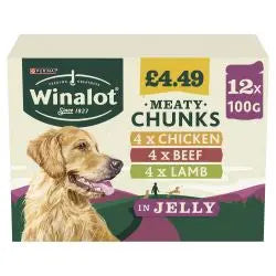 Winalot Meat Chunks In Jelly Winalot