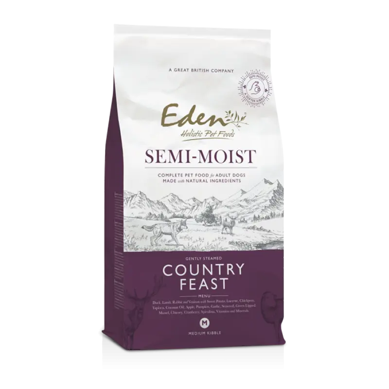 Eden Semi-Moist Country Feast 2kg Eden