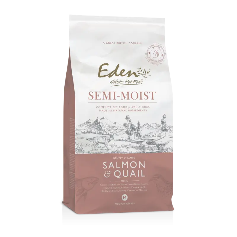 Eden Semi-Moist Salmon and Quail 2kg Eden