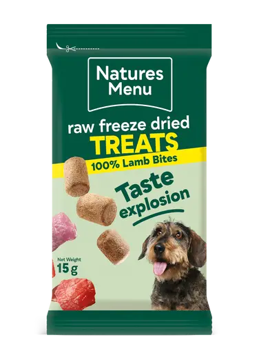 Natures Menu Raw Freeze Dried Lamb Treats Birdham Animal Feeds