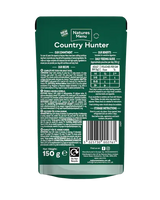 Natures Menu Country Hunter 80% Farm Reared Turkey Pouches 150g Natures Menu
