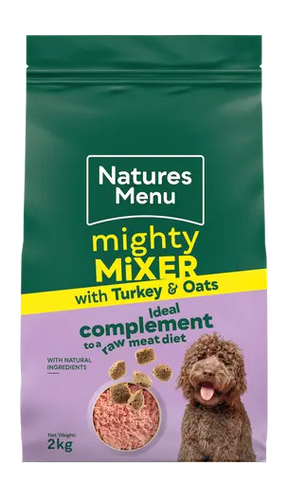 Natures Menu Mighty Mixer With Turkey And Oats Natures Menu