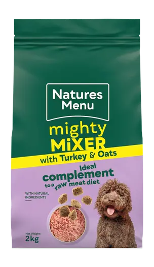 Natures Menu Mighty Mixer With Turkey And Oats Natures Menu