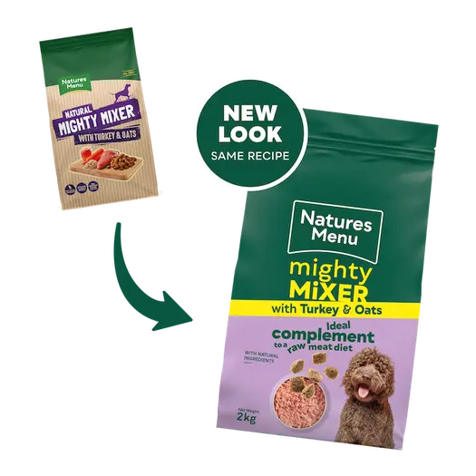 Natures Menu Mighty Mixer With Turkey And Oats Natures Menu