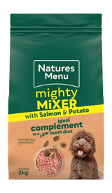 Natures Menu Mighty Mixer With Salmon And Potatoes Birdham Animal Feeds