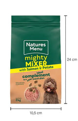 Natures Menu Mighty Mixer With Salmon And Potatoes Birdham Animal Feeds