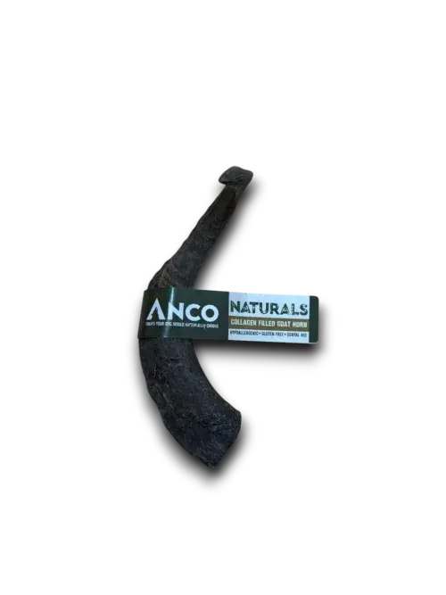 Anco Naturals Collagen Filled Goat Horn Birdham Animal Feeds