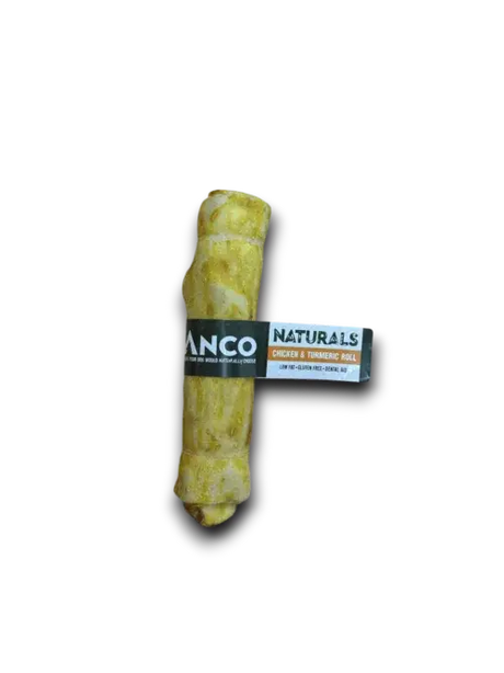 Anco Naturals Chicken & Turmeric Rolls Birdham Animal Feeds